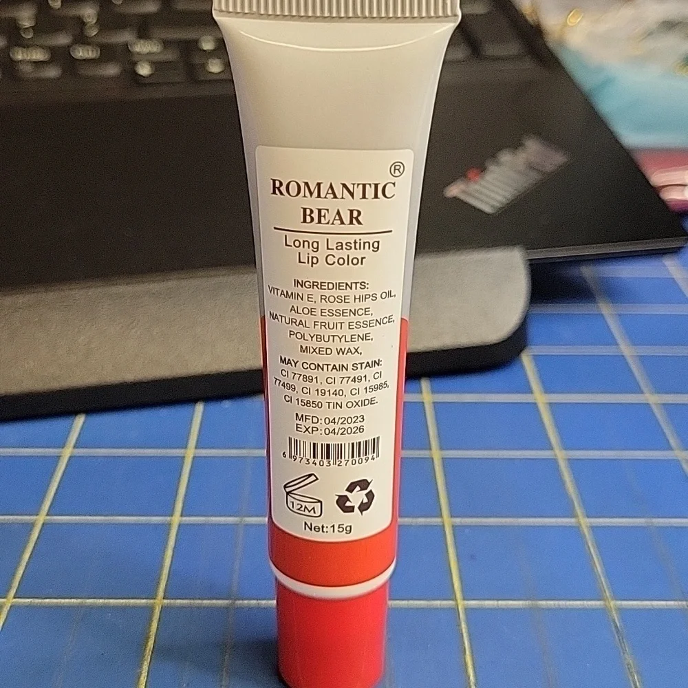 Romantic Bear Sexy Red Lip Color Tube 15g Neq